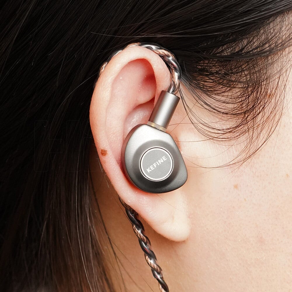 KEFINE Delci 10mm DLC+PU Diaphragm Dynamic Driver IEMs HiFiGo