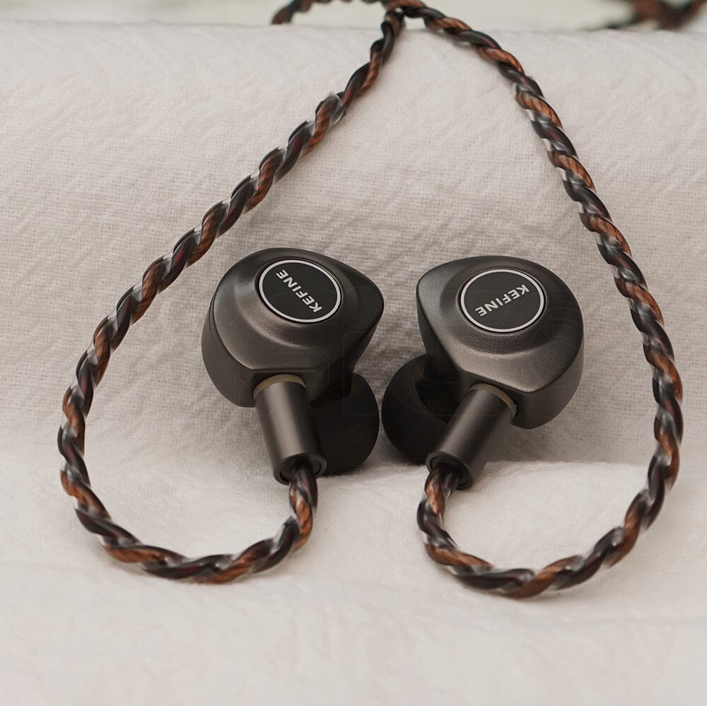 KEFINE Delci 10mm DLC+PU Diaphragm Dynamic Driver IEMs HiFiGo Delci-3.5mm