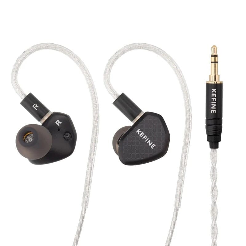 KEFINE Klean 10mm DLC Diaphragm Dynamic Driver IEM HiFiGo Klean-3.5mm without Mic