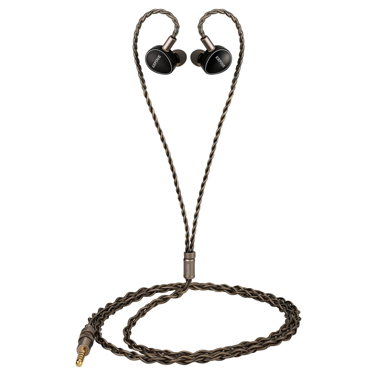 KEFINE Quatio 2DD +2BA Hybrid Drivers IEMs Earphone HiFiGo