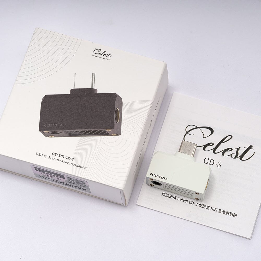 Kinera Celest CD-3 KT02H20 + OPA97220 Portable DAC/AMP KINERA