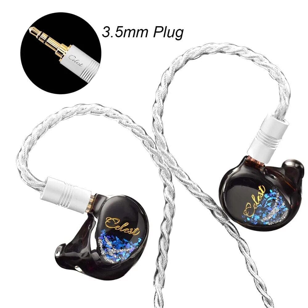 Kinera Celest Plutus Beast 1 BC+1 BA+1 SPD™ In-Ear Monitors HiFiGo Plutus Beast- Blue- 3.5mm