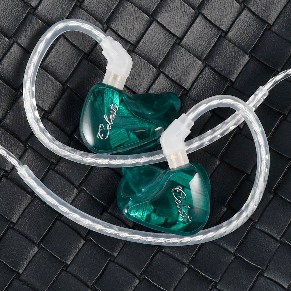 Kinera Celest Wyvern Qing 10mm Dynamic Driver In-Ear Earphone HiFiGo Wyvern Qing Green-No Mic
