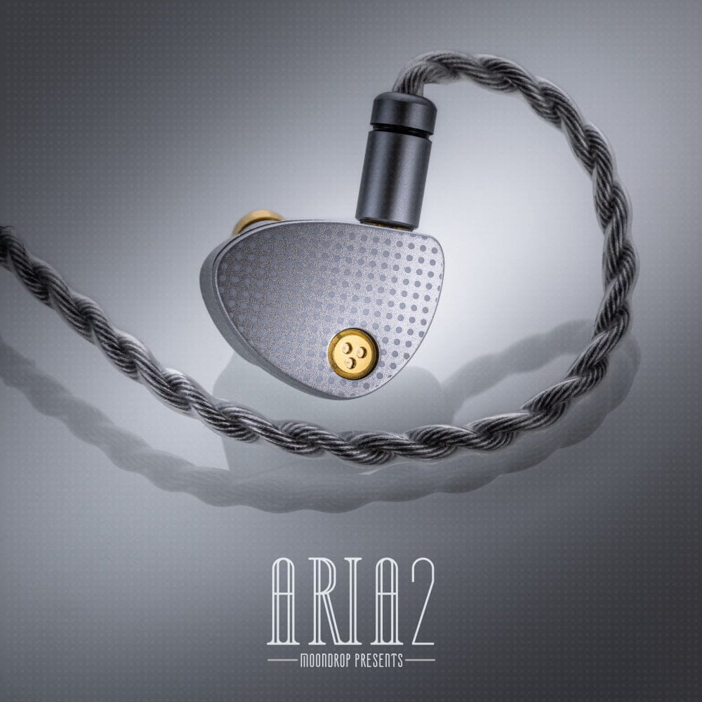 Moondrop Aria 2 / Aria2 Full-Field Hi-Fi Patent Dynamic Driver In-Ear Monitors HiFiGo Aria 2