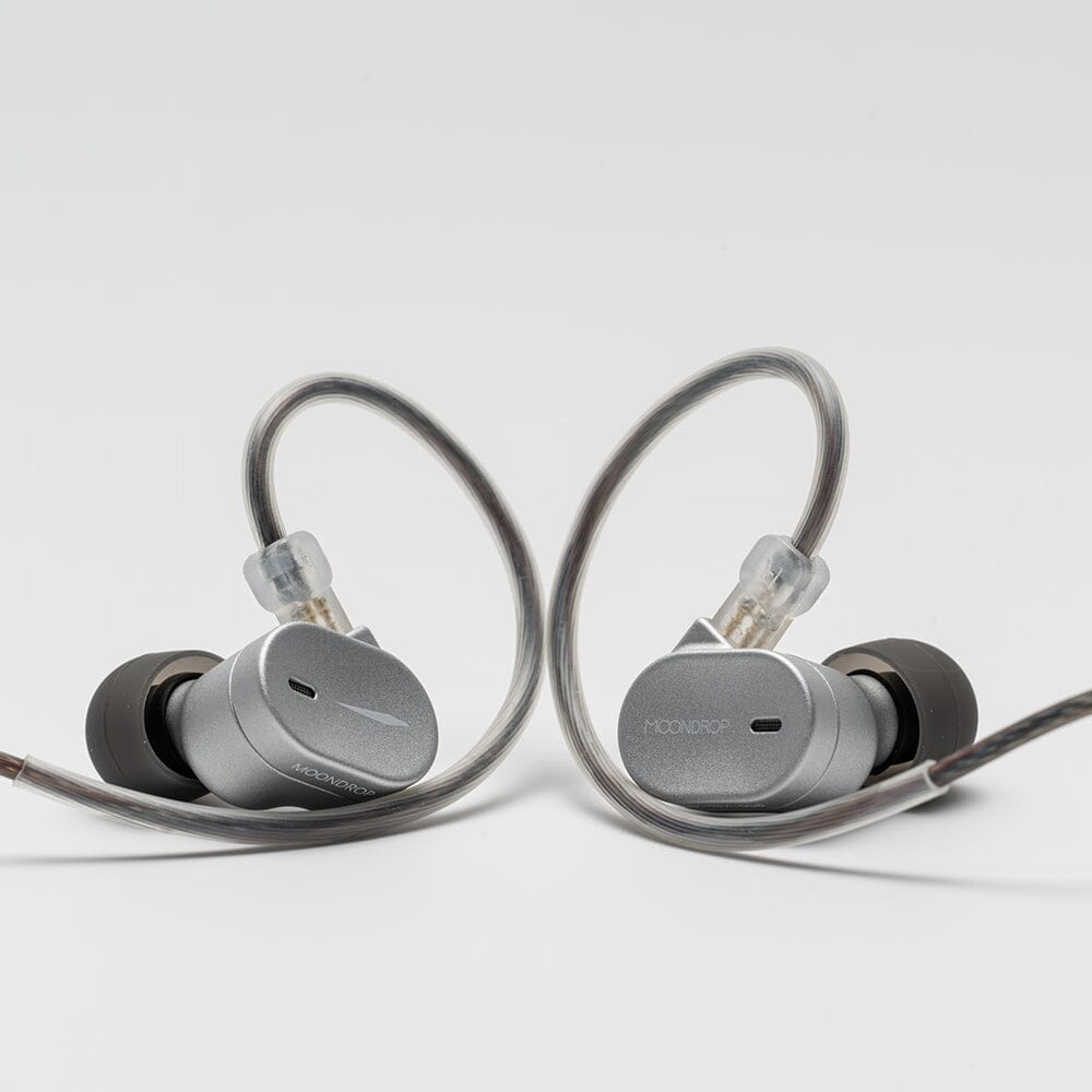 Moondrop CHU III / CHU 3 10mm Composite Diaphragm Dynamic Driver IEMs HiFiGo CHU 3 Silver