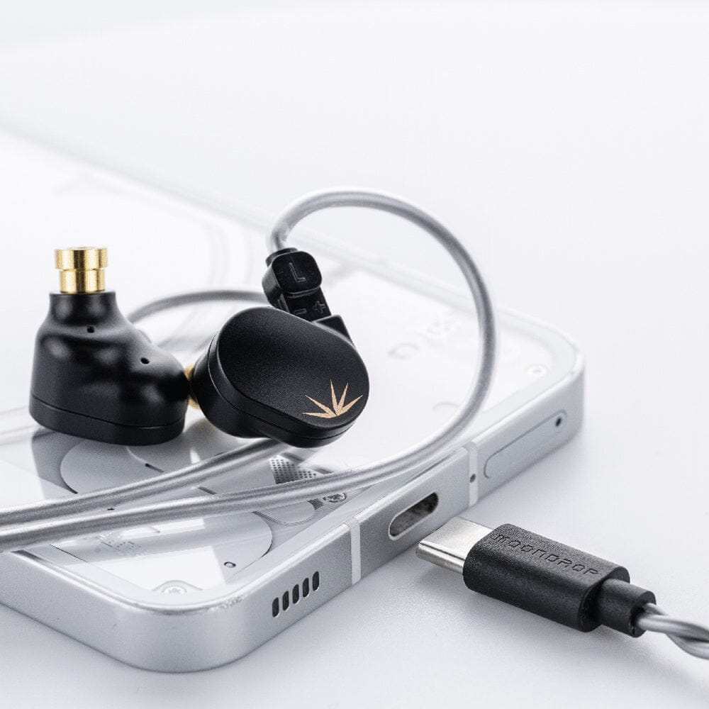 Moondrop ChuII /Chu2 DSP High-Performance Dynamic Driver USB-C In-Ear Monitors HiFiGo