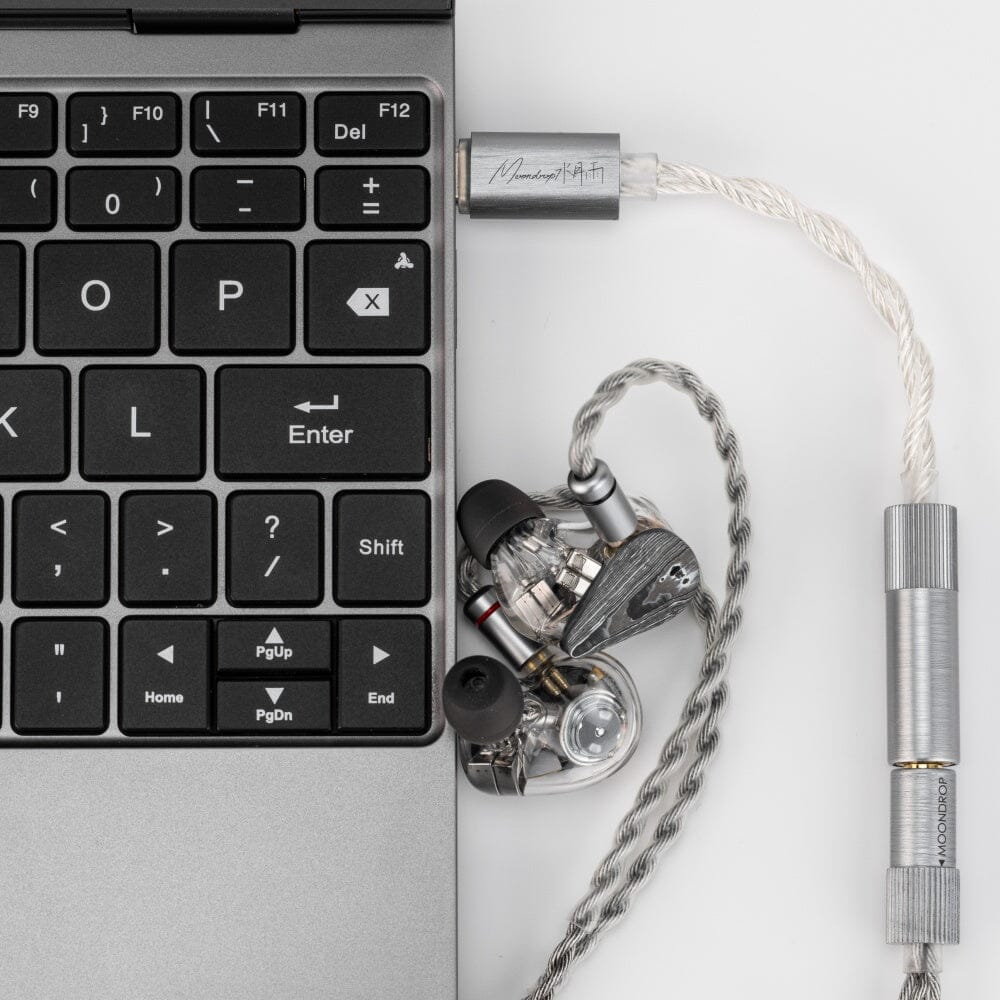 Moondrop Echo-B 4.4mm Fully Balanced Portable DAC/AMP HiFiGo