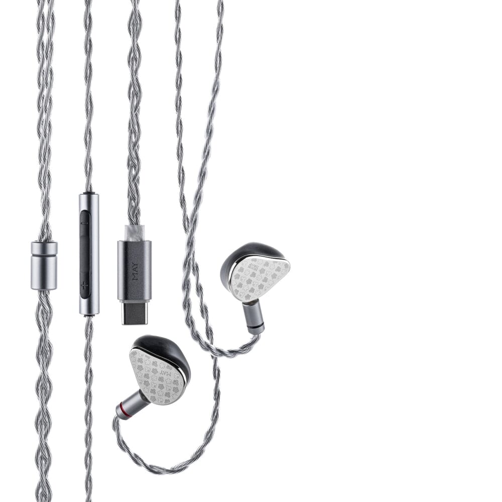 Moondrop May DSP Fully Balanced DD+Planar Hybrid Drivers HiFi IEMs HiFiGo