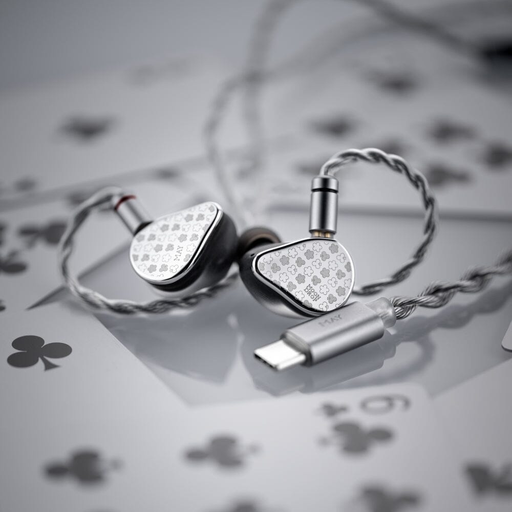 Moondrop May DSP Fully Balanced DD+Planar Hybrid Drivers HiFi IEMs HiFiGo