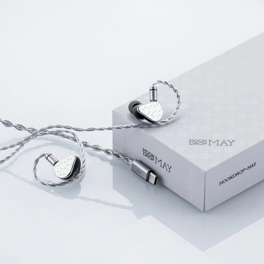 Moondrop May DSP Fully Balanced DD+Planar Hybrid Drivers HiFi IEMs HiFiGo