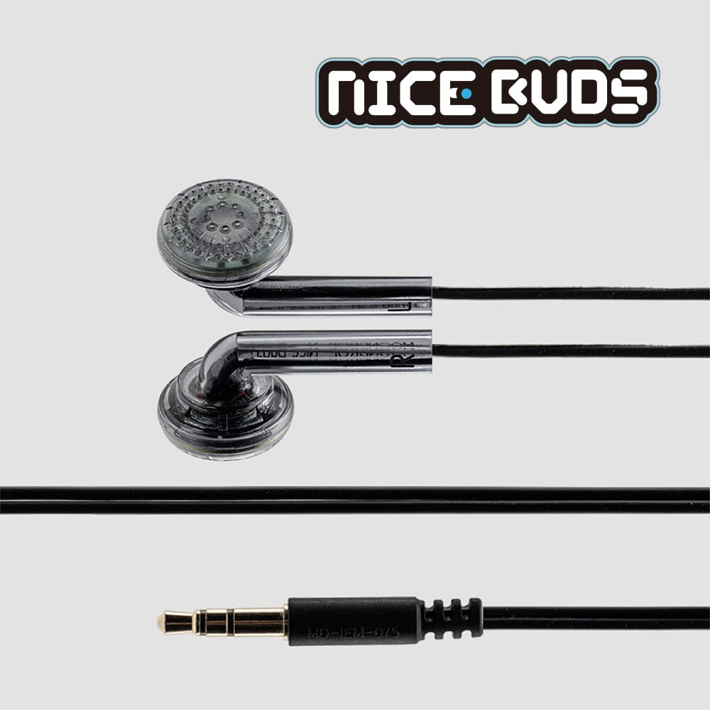 Moondrop NiceBuds 15.4mm Dynamic Driver Flat-Headed Earbuds Moondrop
