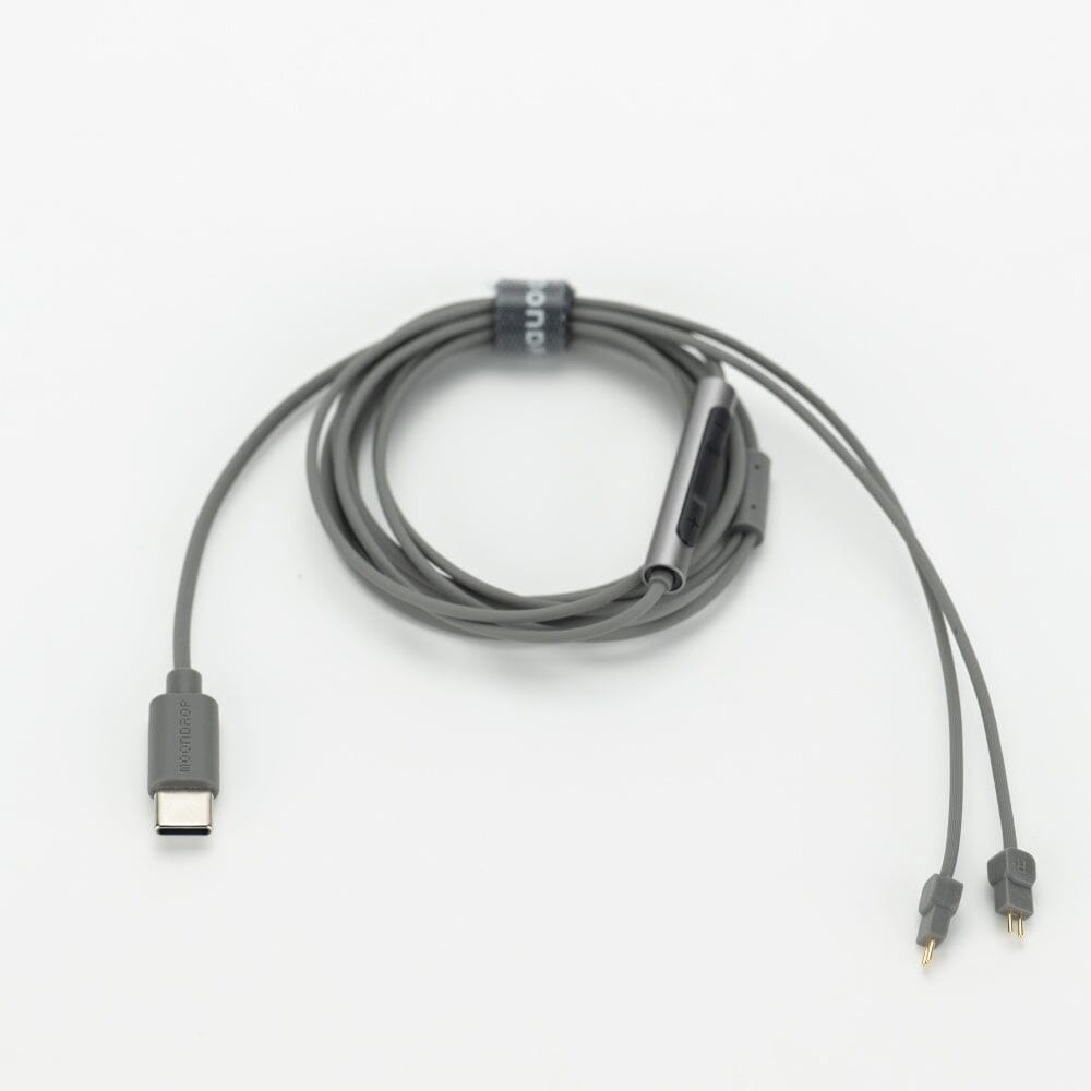 Moondrop Old Fashioned 40mm Large Dynamic Driver Open-Back Headphone Moondrop 0.78 Pin USB-C Cable