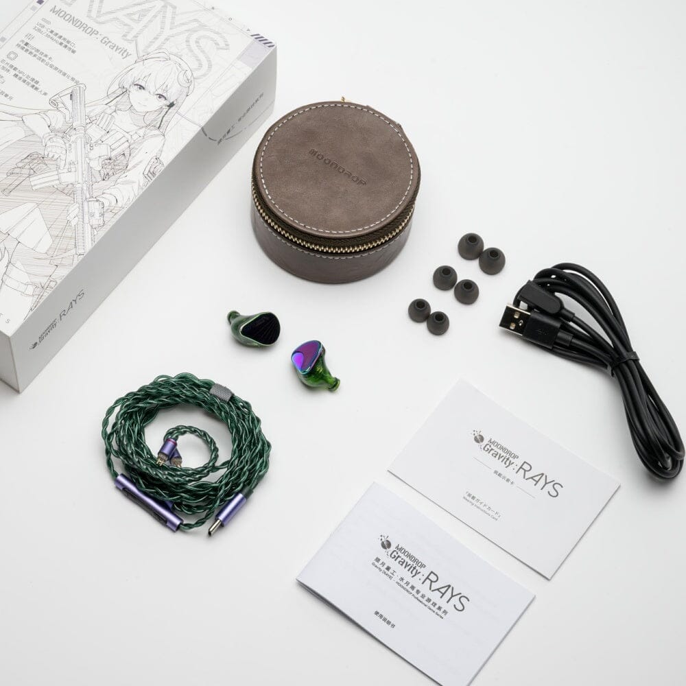 Moondrop Rays 1DD+1 Planar Drivers Gaming IEMs HiFiGo