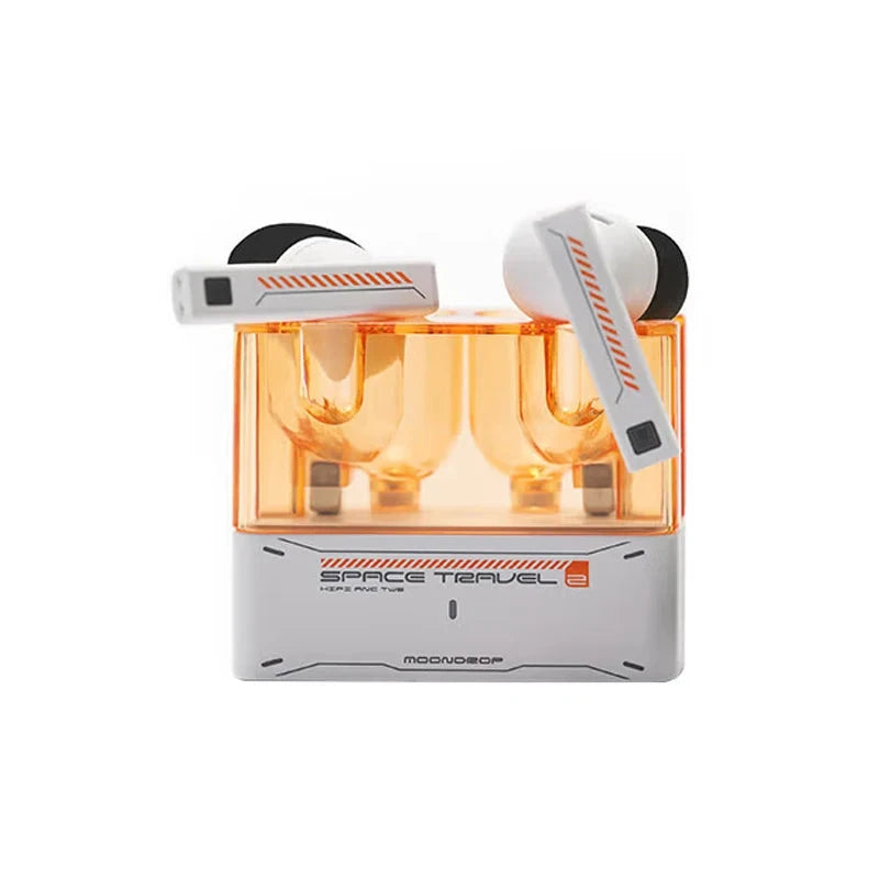 Moondrop Space Travel 2 Bluetooth 6.0 True Wireless Earbuds HiFiGo Space Travel 2-White