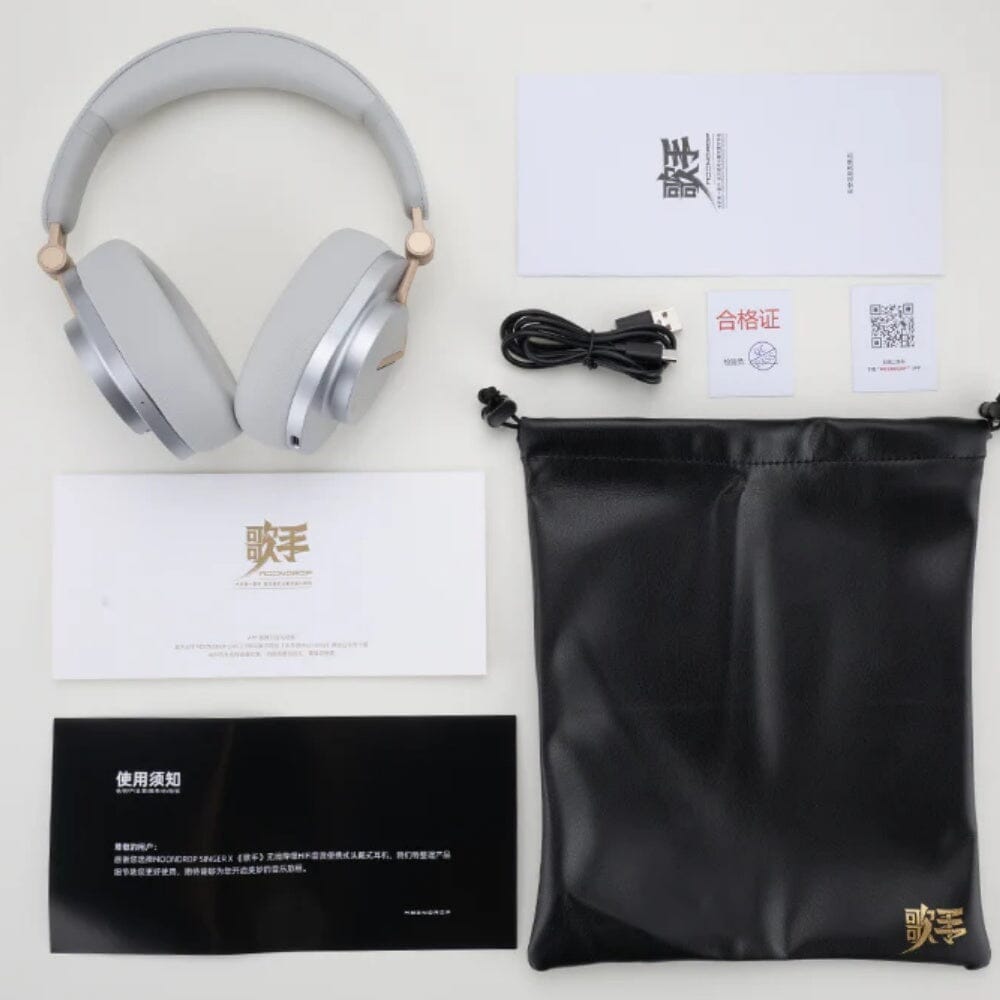 Moondrop X Singer Edge 40mm Dynamic Driver Portable Wireless Headphone HiFiGo