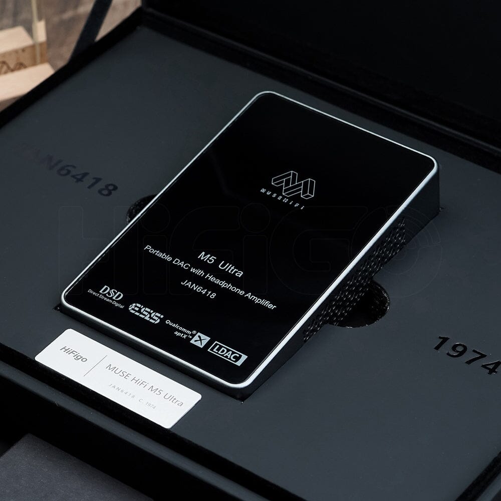 MUSE HiFi M5Ultra / M5 Ultra Bluetooth Portable DAC & AMP HiFiGo
