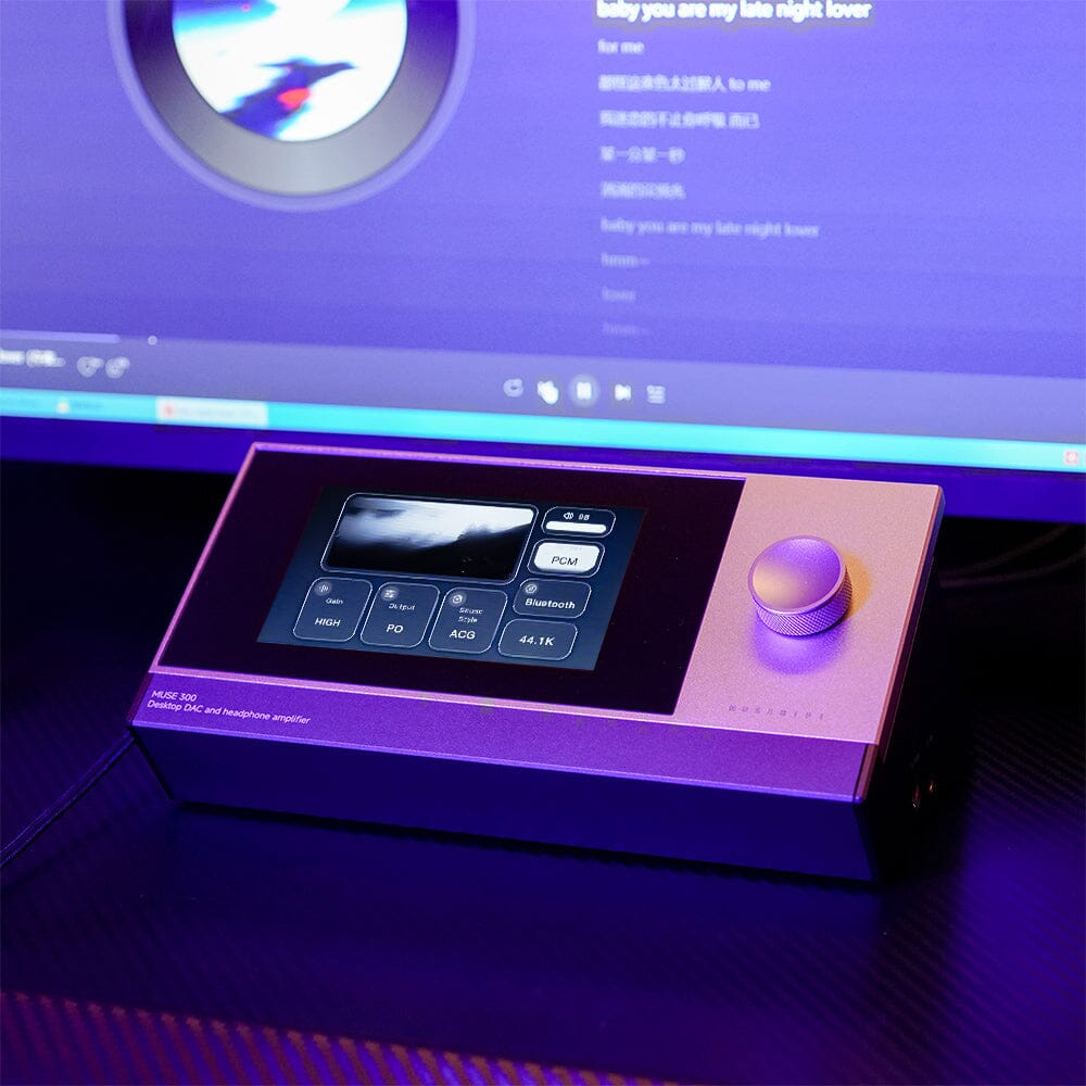 MuseHiFi Muse 300 / Muse300 ES9039 Ultra Bluetooth 5.4 Desktop DAC/AMP with an OS HiFiGo