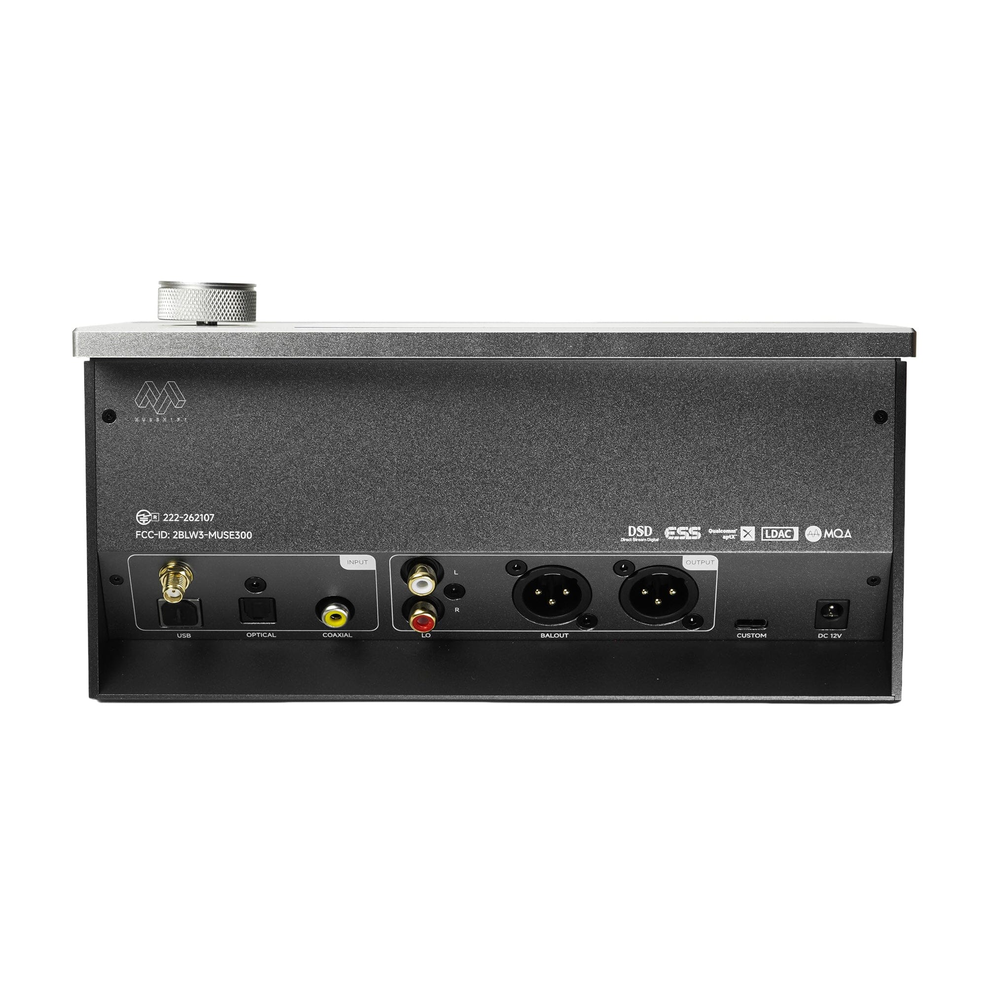MuseHiFi Muse 300 / Muse300 ES9039 Ultra Bluetooth 5.4 Desktop DAC/AMP with an OS MUSE HiFi