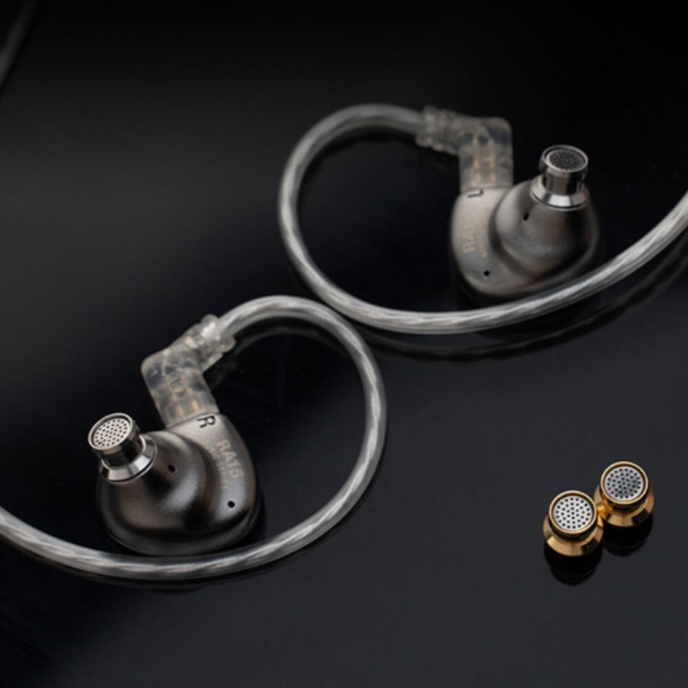 NF Audio RA15 All-Metal Dual Cavity Dynamic Driver In-Ear Earphones HiFiGo RA15