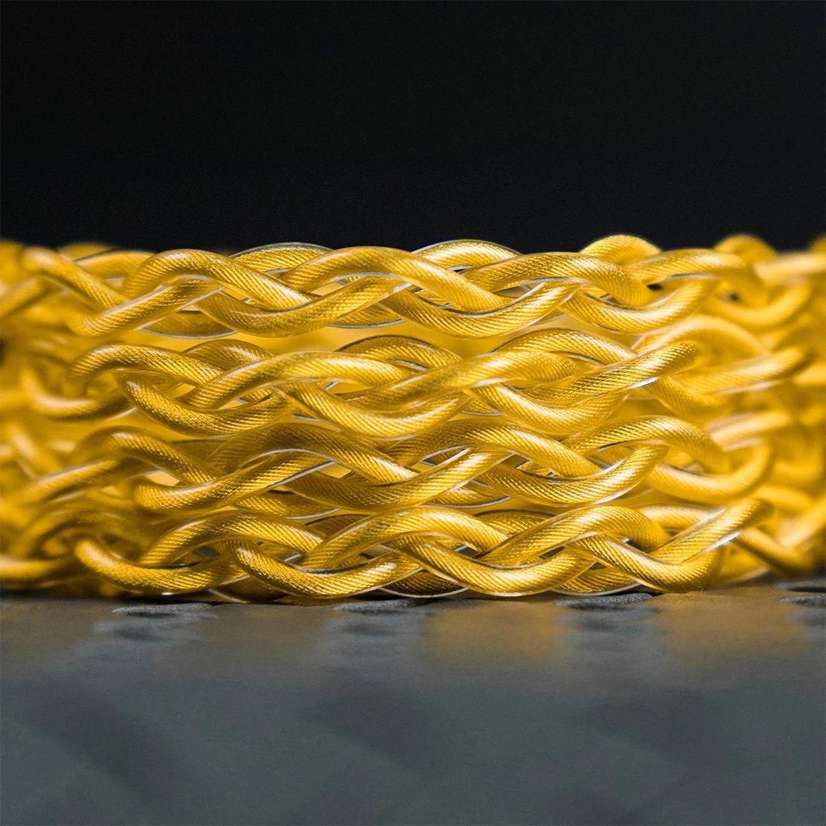 NICEHCK AuKing Flagship 7N OCC 4N Gold-Plated HiFi In-Ear Earphone Cable HiFiGo