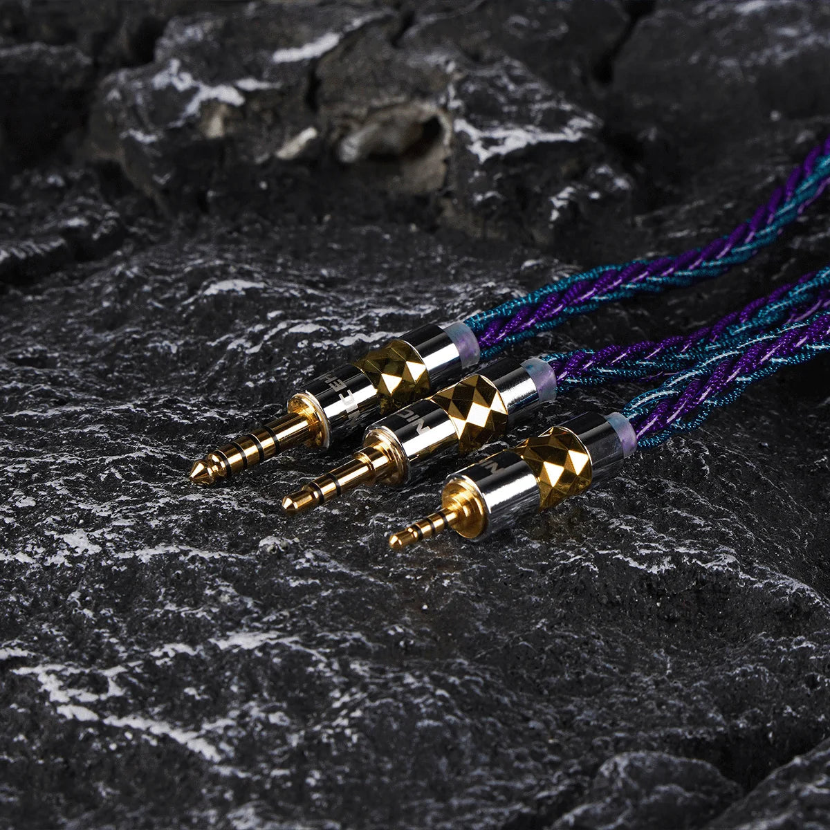 NiceHCK DualGod Silver Plated Furukawa Copper+Graphene HiFi IEM Upgrade Cable HiFiGo