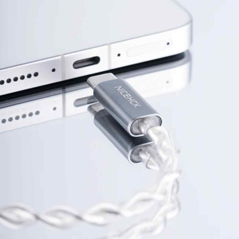 NiceHCK SP4 Type-C Decoding Upgrade Cable with Microphone HiFiGo