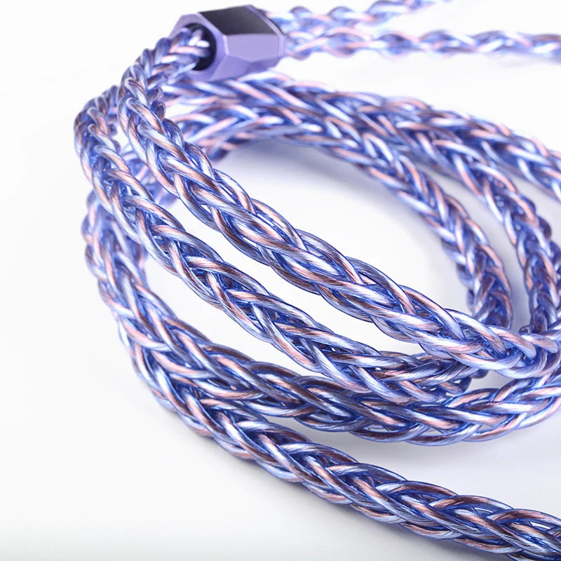 NiceHCK Spacecloud Ultra Flagship 6N Silver Plated OCC+7N OCC Mixed Cable HiFiGo