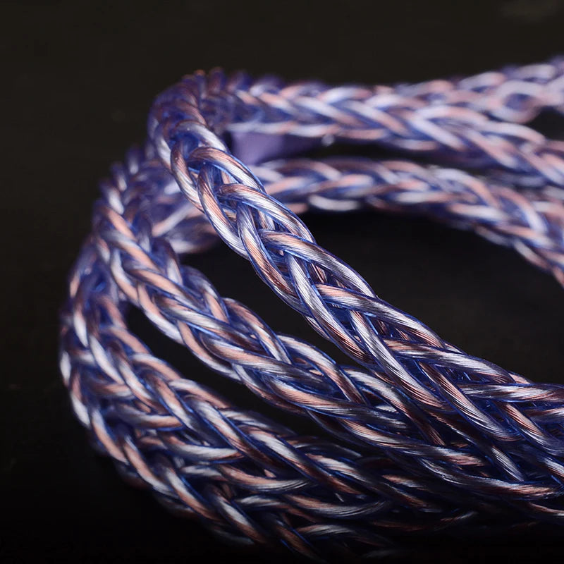 NiceHCK Spacecloud Ultra Flagship 6N Silver Plated OCC+7N OCC Mixed Cable HiFiGo