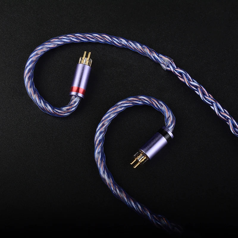 NiceHCK Spacecloud Ultra Flagship 6N Silver Plated OCC+7N OCC Mixed Cable HiFiGo