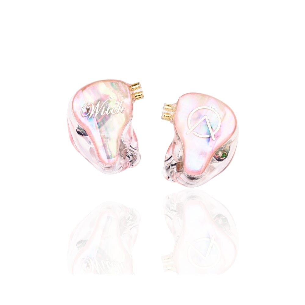 Open Audio Witch Pro Pink Version DSP 1DD + 1BA In-Ear Monitors HiFiGo Witch Pro Pink