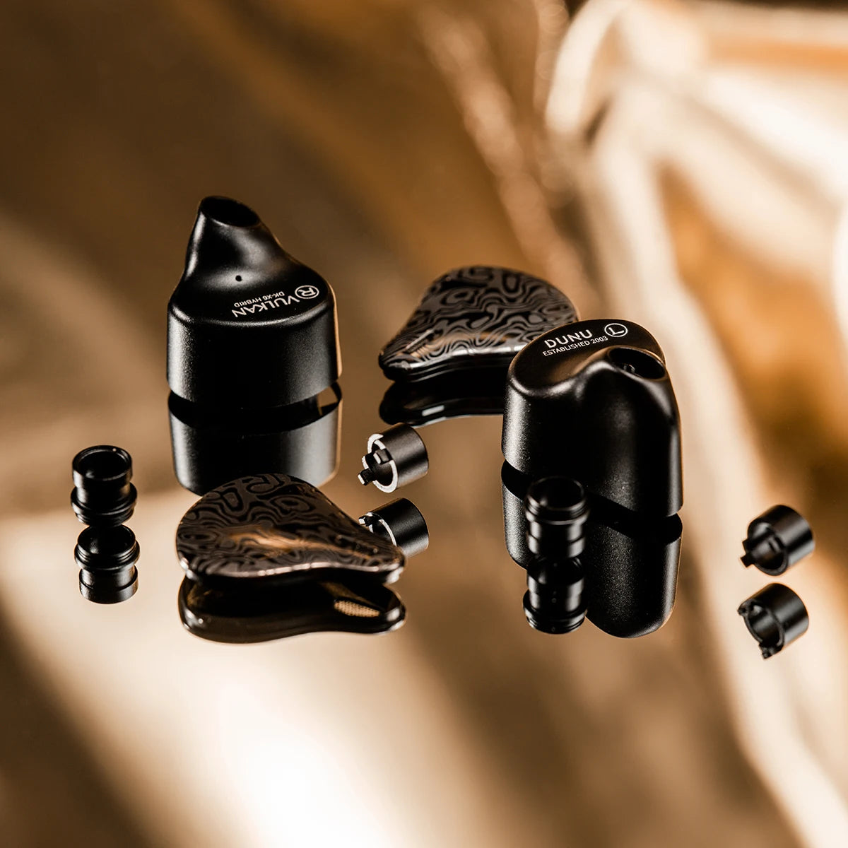 Open Box DUNU VULKAN DK-X6 2DD + 4BA Hybrid Drivers IEMs (Ships Only to Japan) HiFiGo