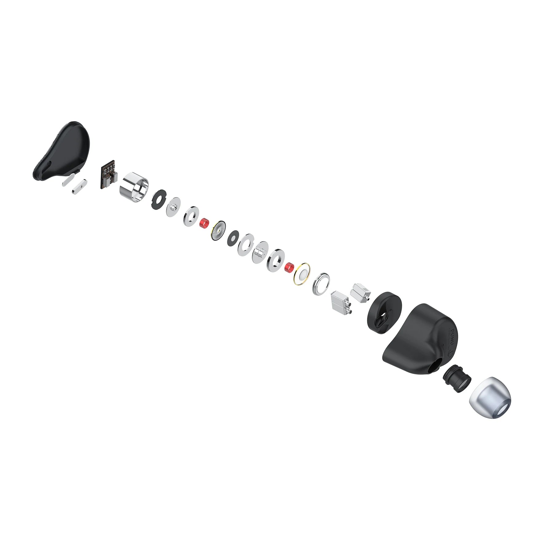 Open Box DUNU VULKAN DK-X6 2DD + 4BA Hybrid Drivers IEMs (Ships Only to Japan) HiFiGo