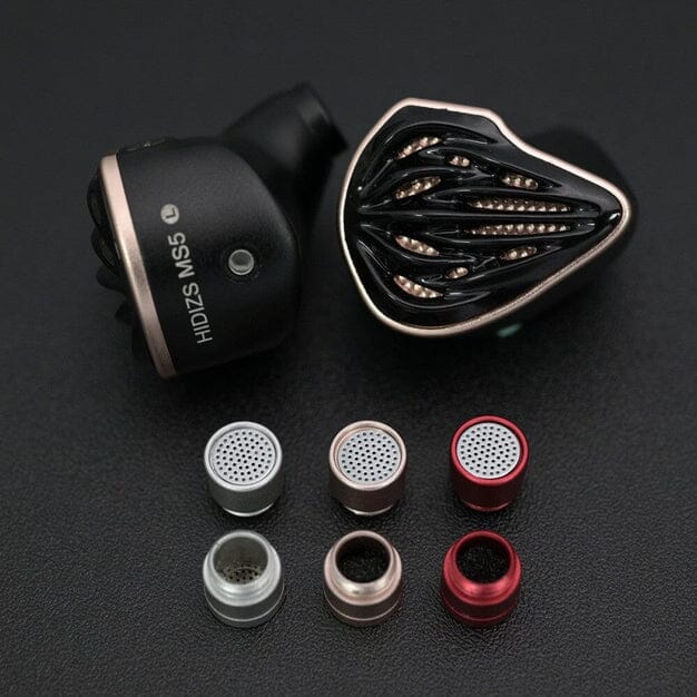 Open Box Hidizs MS5 4BA+1DD Hybrid 5 Units HiFi IEMs (Ships Only to Japan) HiFiGo