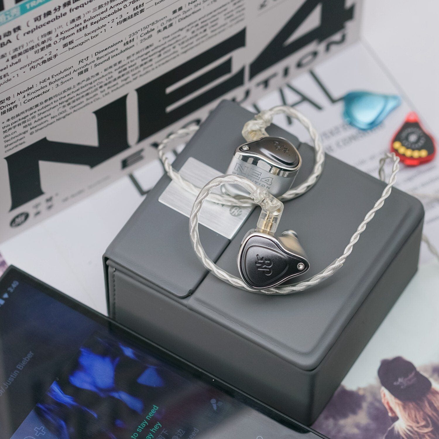 Open Box NF Audio NE4 Evolution Earphone HiFiGo Open Box NF Audio NE4 Evolution