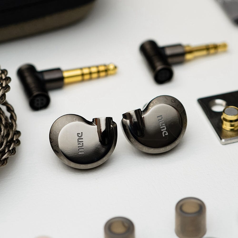 Pre-Order DUNU Falcon Ultra Titanium Grey Loong Year Edition Dynamic Driver IEMs HiFiGo