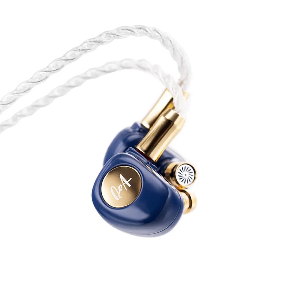 QoA Gimlet 10mm Dynamic Driver In-Ear Monitors Earphone IEMs Earphone HiFiGo Blue