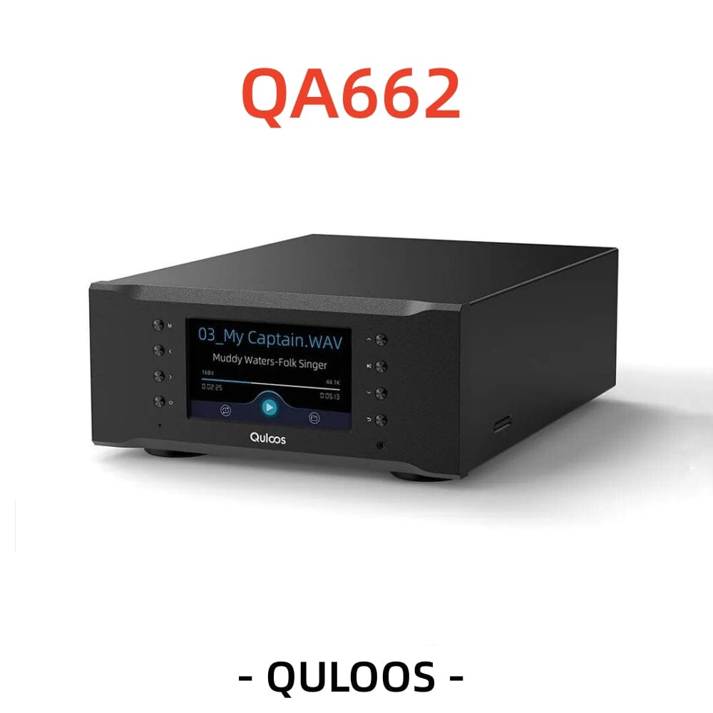 QULOOS QLS QA662 Desktop DAC & Headphone Amplifier & Music Streamer HiFiGo