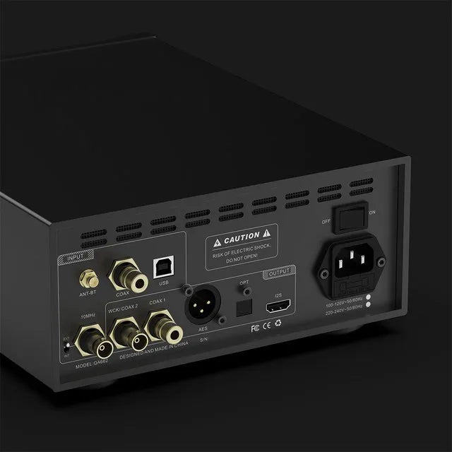 QULOOS QLS QA662 Desktop DAC & Headphone Amplifier & Music Streamer HiFiGo No-Ethernet Version