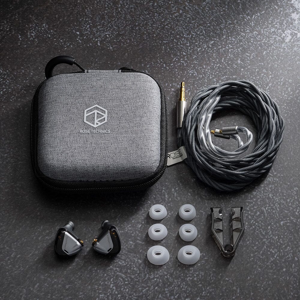 Rose Technics QuietSea Wired Dynamic IEMs In-Ear Monitors Earphone HiFiGo
