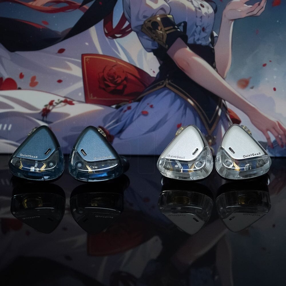 ROSESELSA QuietSea II / QuietSea 2 10mm Dynamic Driver IEMs HiFiGo