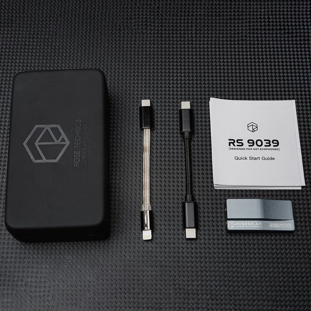 ROSESELSA RS9039 / RS 9039 All-New ES9039Q2M DSD256 DAC / Headphone AMP HiFiGo