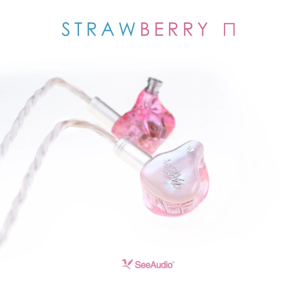 SeeAudio Strawberry π 6BA Drivers In-Ear Earphone HiFiGo