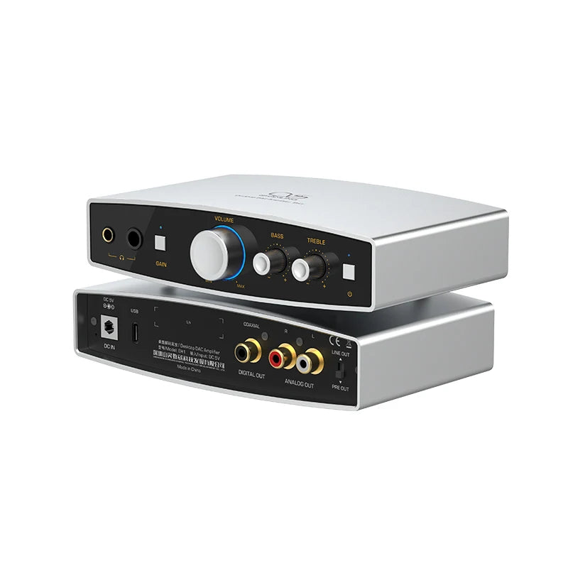 SHANLING EH1 CS43198 Desktop DAC & Headphone Amplifier HiFiGo EH1-Silver