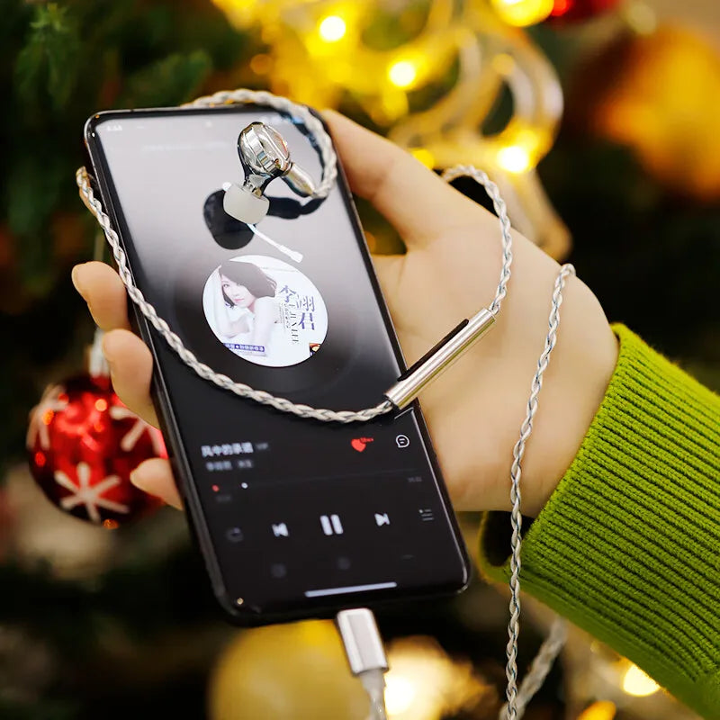 SHANLING EL200 HD Microphone Upgrade Earphone Cable HiFiGo