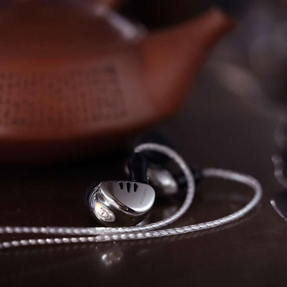 Shozy Black Hole Mini Stainless Steel Version Open Dynamic In-Ear Earphones HiFiGo