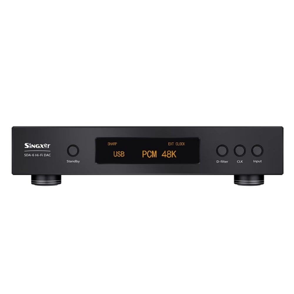 Singxer SDA-6 PRO2 / PRO 2 Dual AK4499EX Digital to Analog Convertor (DAC) HiFiGo SDA-6 PRO2- Black