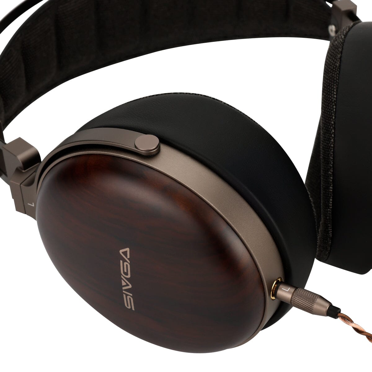 Sivga Peng 50mm Dynamic Driver Closed-Back Wood Headphone HiFiGo