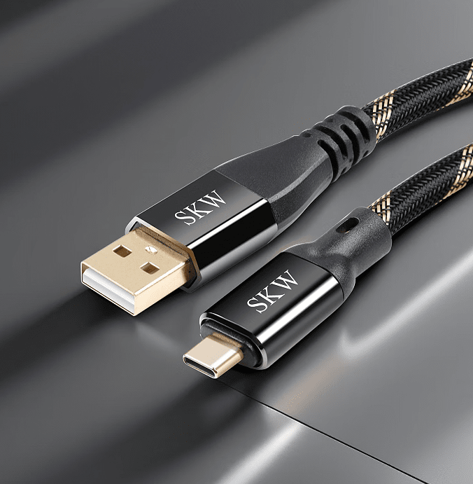 SKW BG-012 USB A-B HiFi Audio Cable HiFiGo 1.5m USB A-C (DAC CABLE)