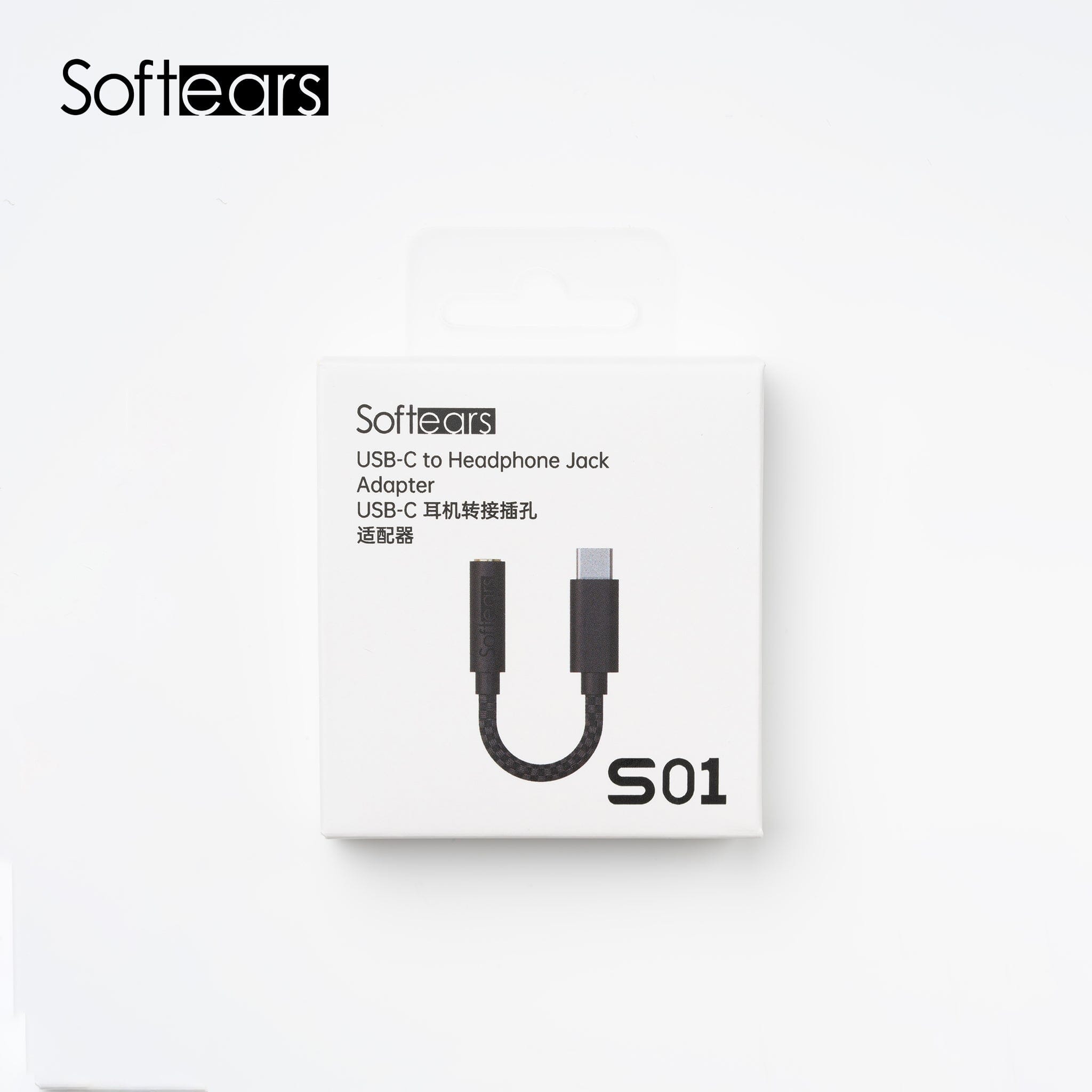 Softears S01 CS46L41 Portable USB DAC Type-C to 3.5mm HiFiGo