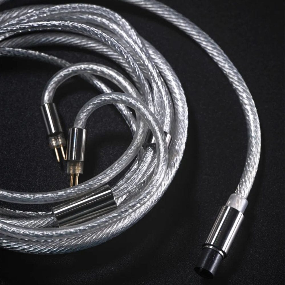 TANCHJIM CABLE X Litz Copper Alloy Silver-plated 0.78mm 2Pin Upgrade Cable HiFiGo CABLE X